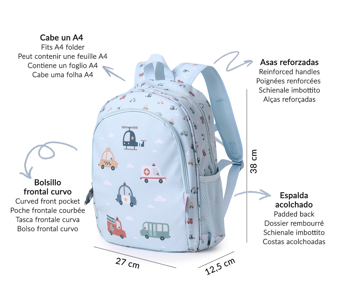 Medium Sized Backpack City Cars