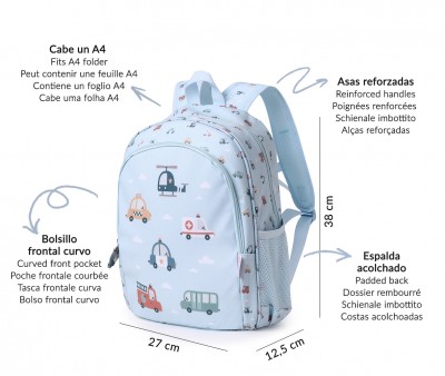 Medium Sized Backpack City Cars