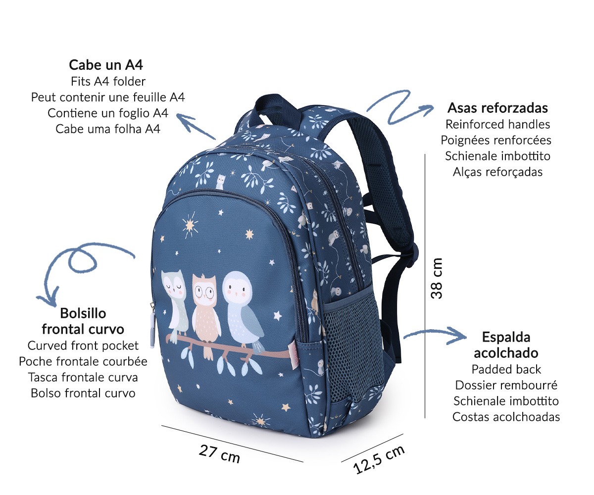 Medium Sized Backpack Magical Forest