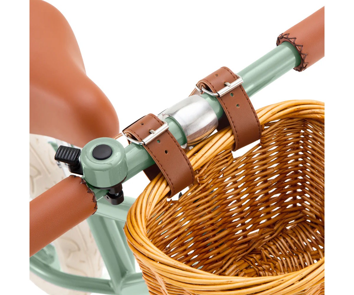 Bicicleta Banwood sem pedais e capacete BANWOOD ECO como presente First Go! Forest