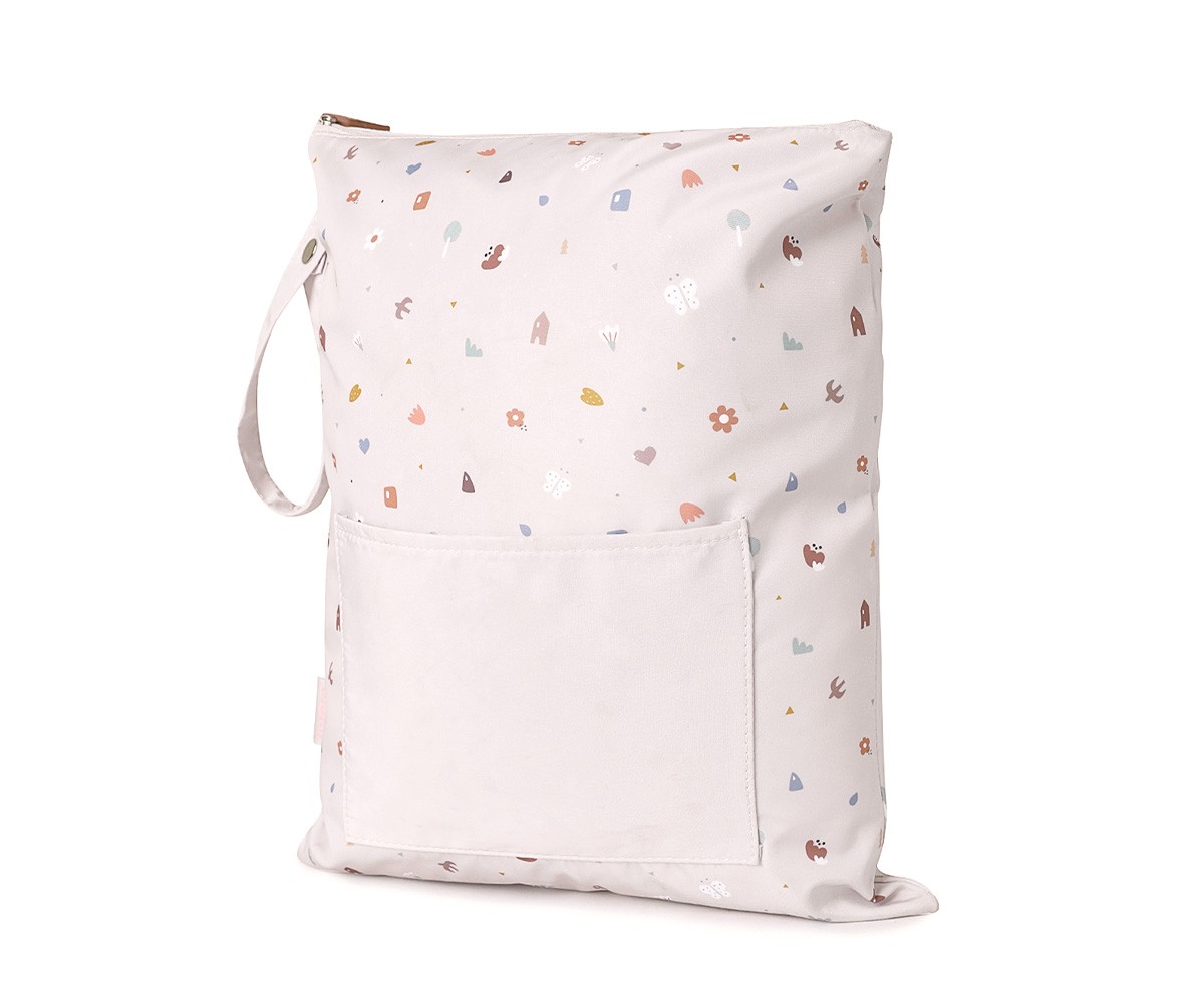 Grand Sac Imperméable Geometric Nature Personnalisable