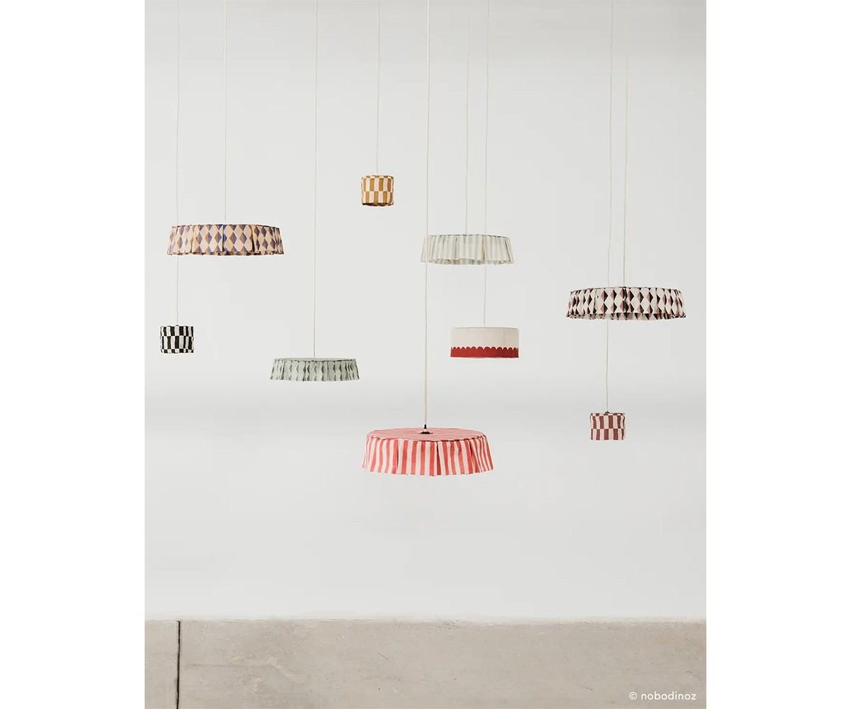 Abajur de teto Black Harlequin 50 cm Ø