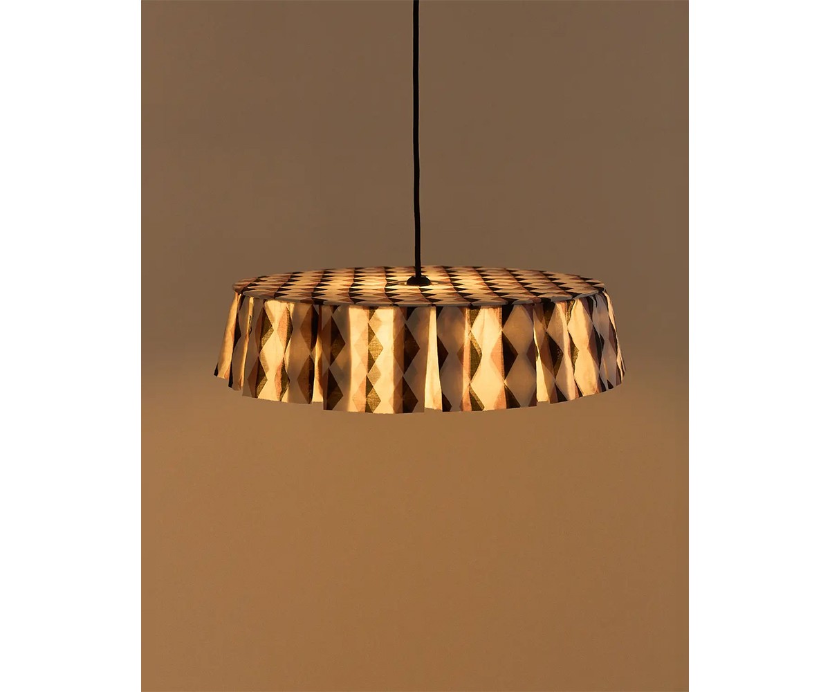 Abajur de teto Black Harlequin 50 cm Ø