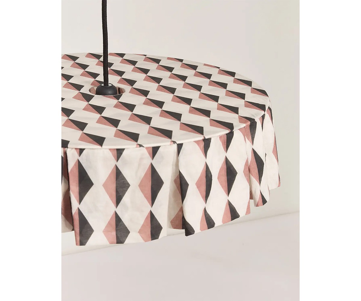 Abajur de teto Black Harlequin 50 cm Ø