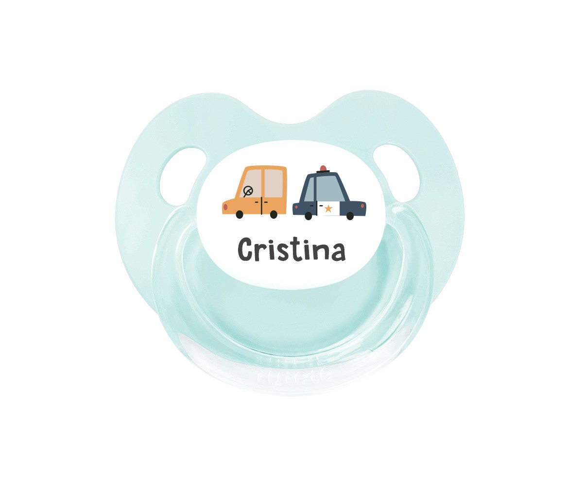 Chupete Personalizado Retro Vintage Cars