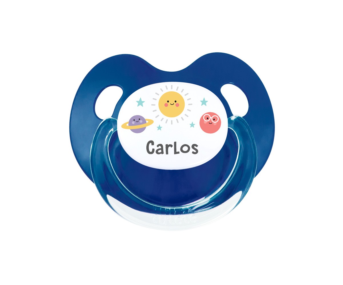 Chupete Personalizado Retro Espacio