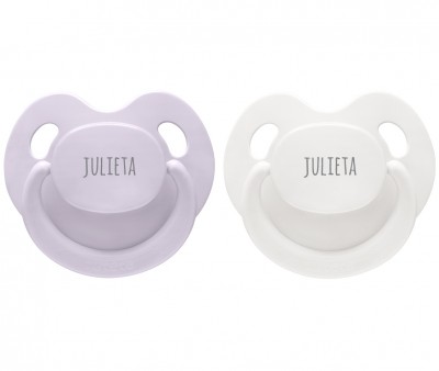 Chupetes Personalizados Retro Nordic Ivory