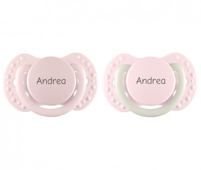Chupetes Personalizados Lovi Mini Pastel Pink