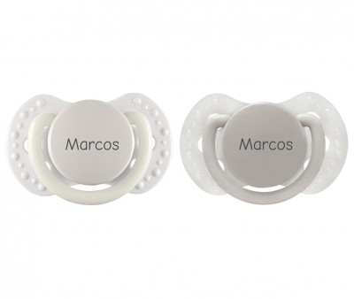 Chupetes Personalizados Lovi Mini Crema