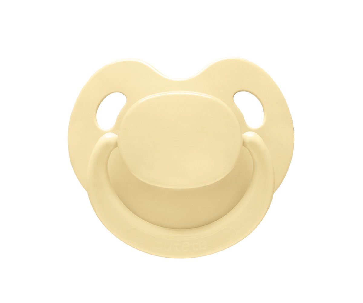 Chupete Retro Slimline Pastel Yellow