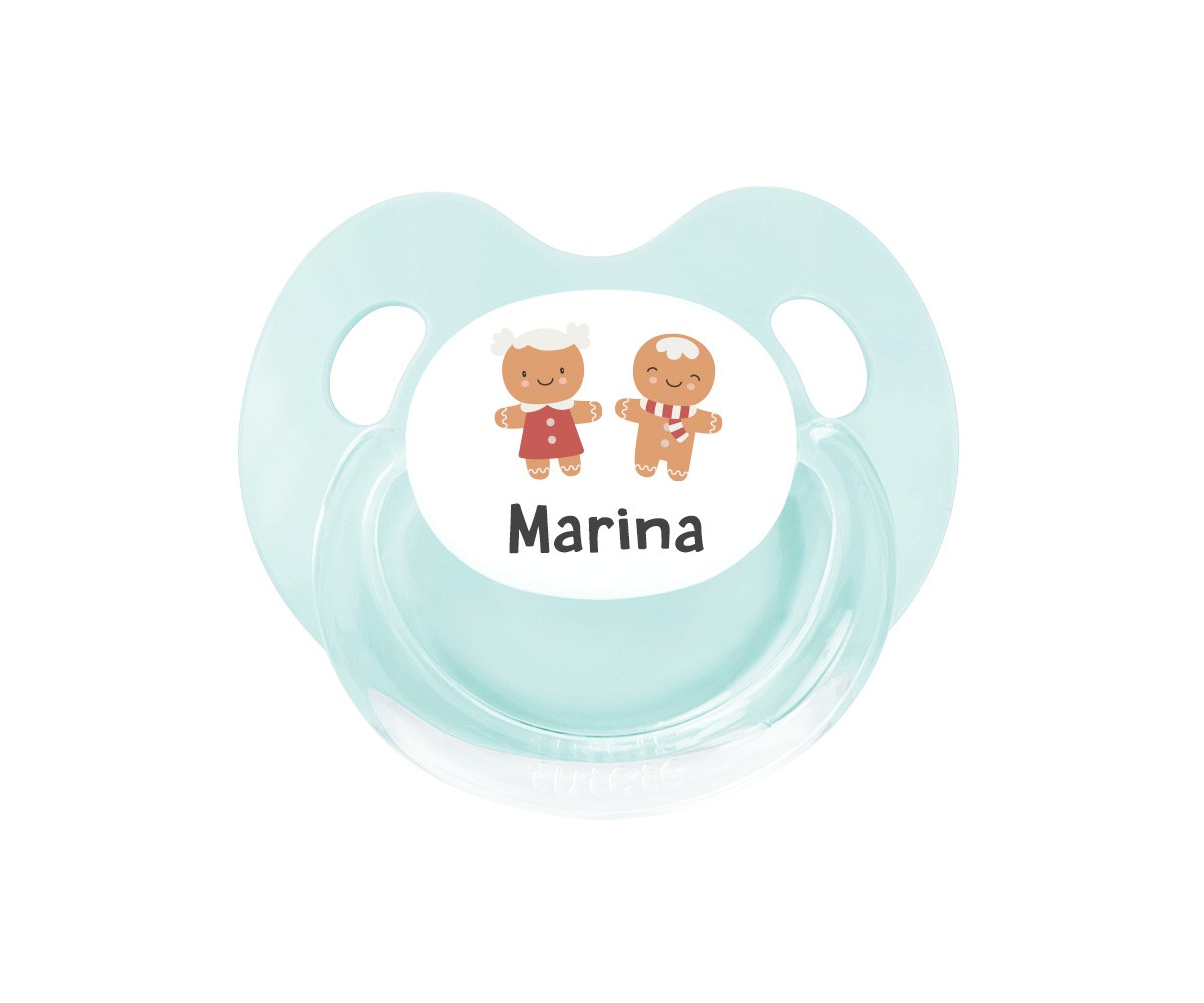 Chupete Personalizado Retro Galleta de Jengibre