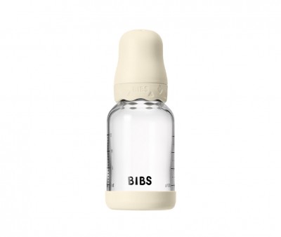 Biberón Cristal BIBS Boheme Ivory 120ml