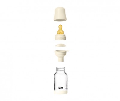 Biberón Cristal BIBS Boheme Ivory 120ml