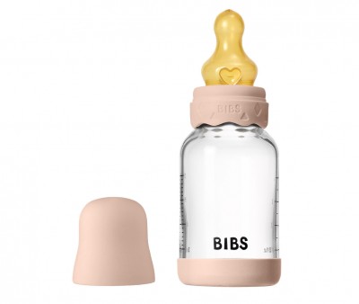 Biberón Cristal BIBS Boheme Blush 120ml