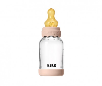 Biberón Cristal BIBS Boheme Blush 120ml