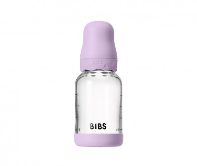 Biberón Cristal BIBS Boheme Violeta Sky 120ml