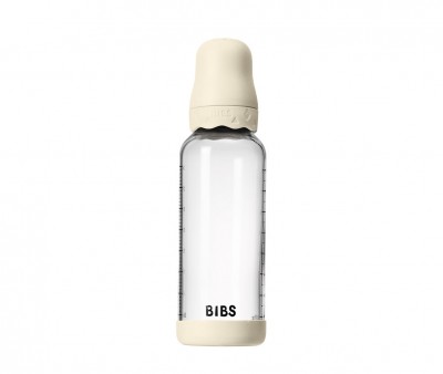 Biberón Cristal BIBS Boheme Ivory 240ml
