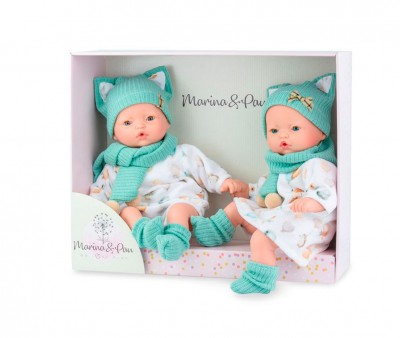 Muñecos Pitus Mellizos 40cm