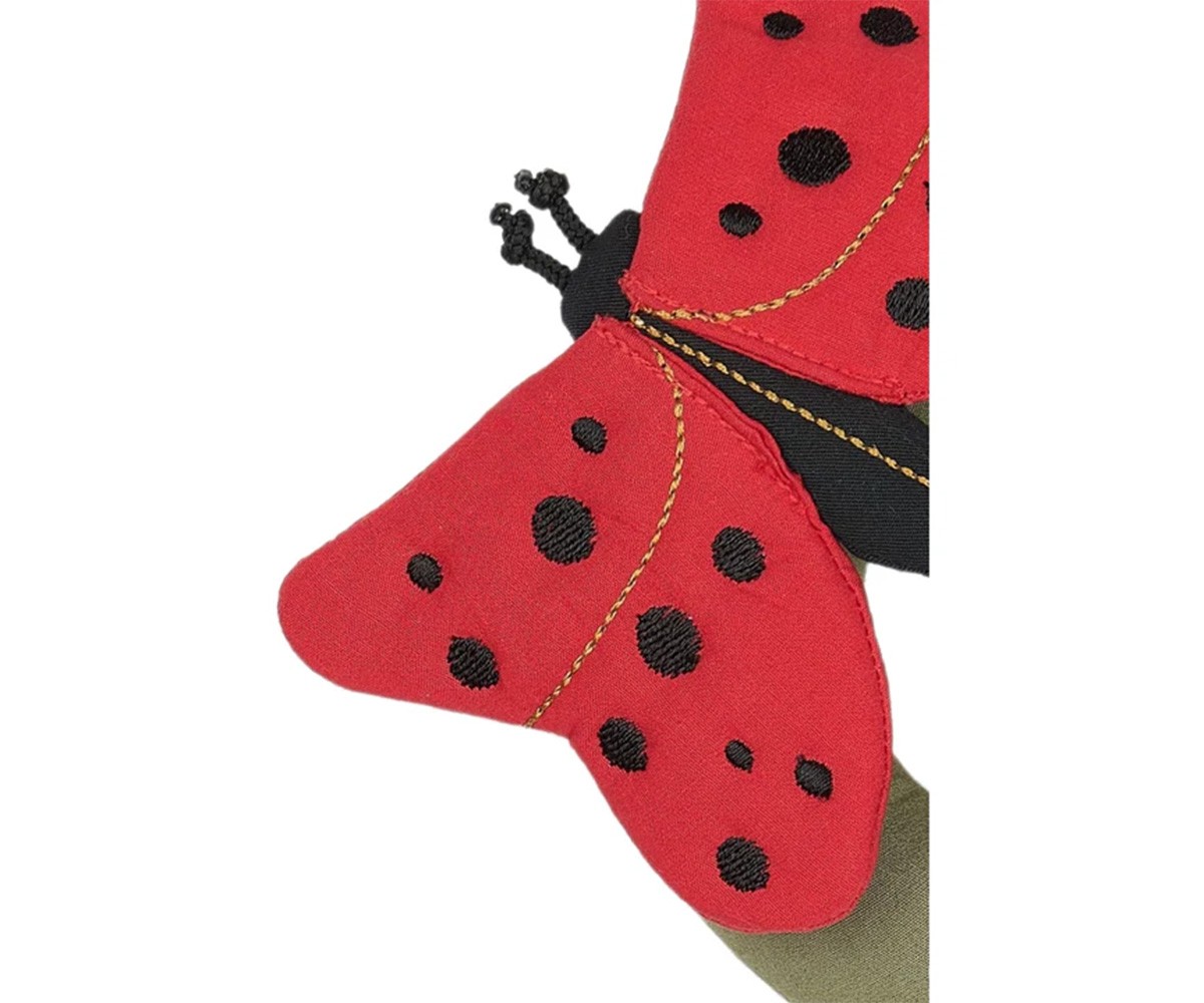 Sonaglio Rattle Butterfly Red