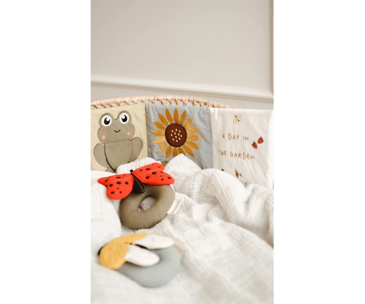 Sonaglio Rattle Butterfly Red