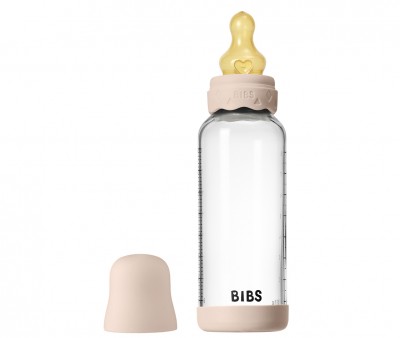 Biberón Cristal BIBS Boheme Blush 240ml