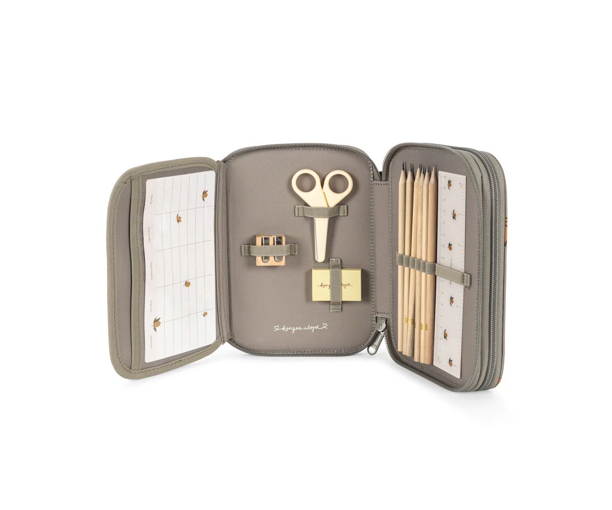 Estuche Escolar Clover Tiger Oak