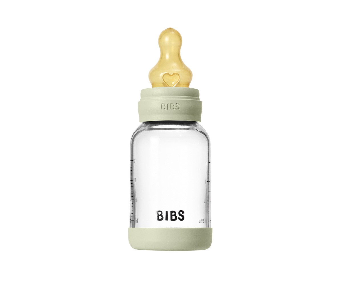 Biberón Cristal BIBS Sage 120ml