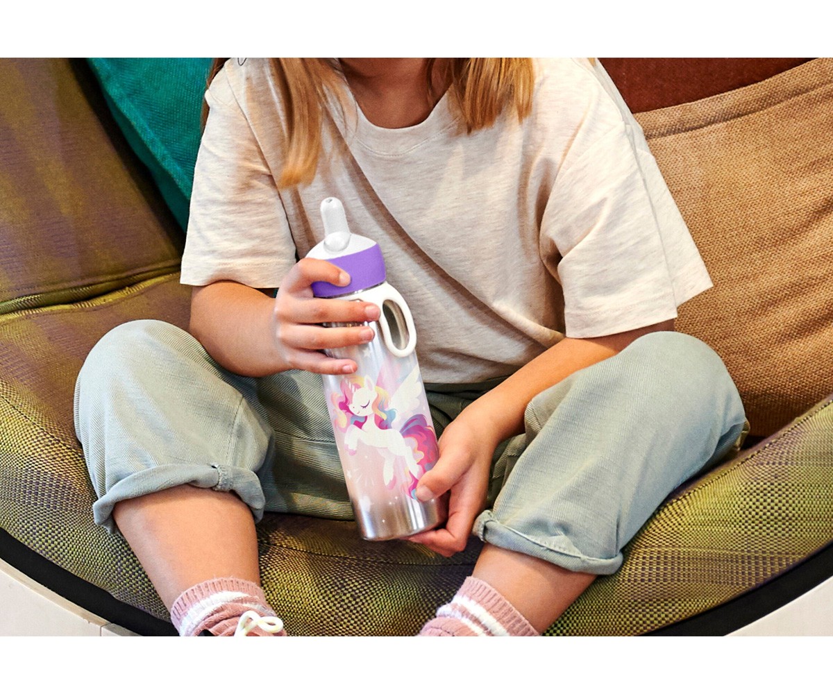 Garrafa térmica dobrável Campus Peppa Pig 350 ml