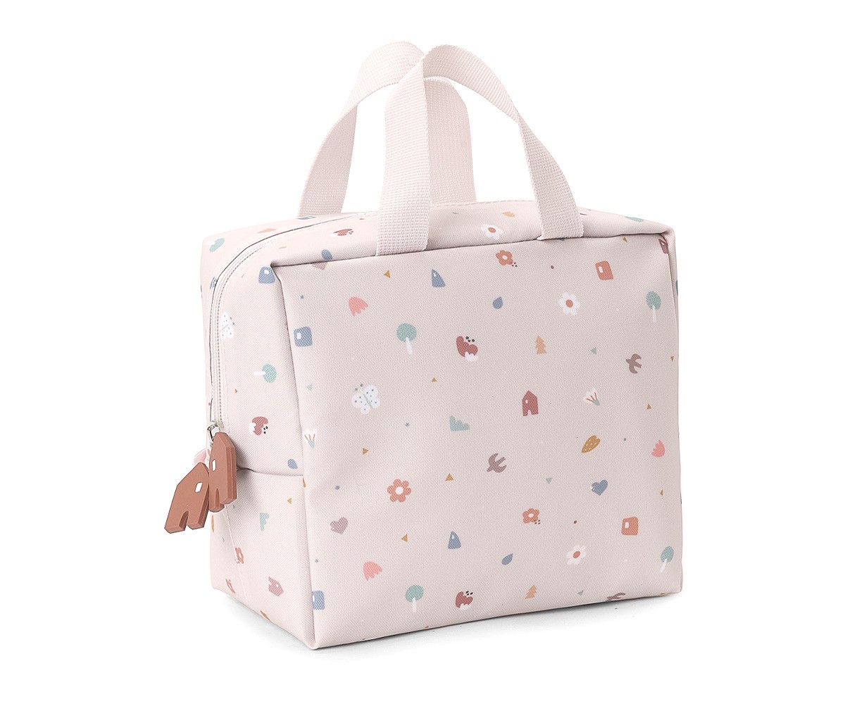 Sac à Lunch Isotherme Geometric Nature Personnalisable