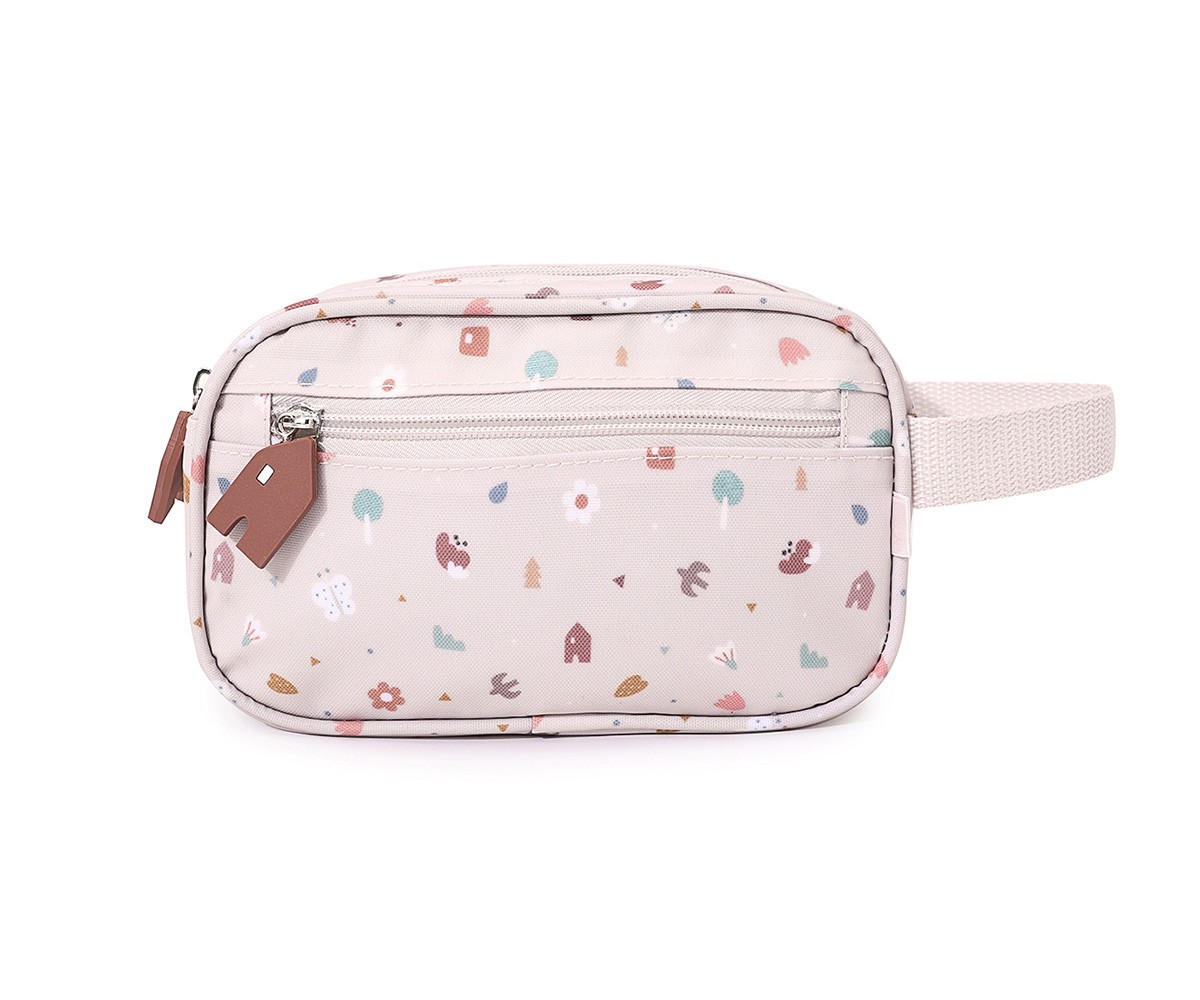 Trousse de Toilette Enfant Geometric Nature Personnalisable