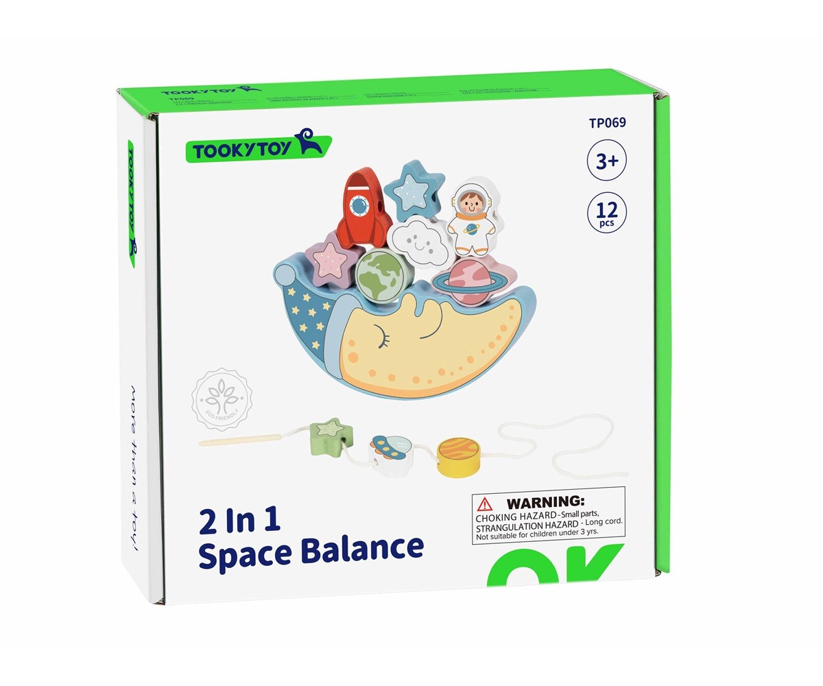 Conjunto de equilíbrio 2 em 1 Space Rocker