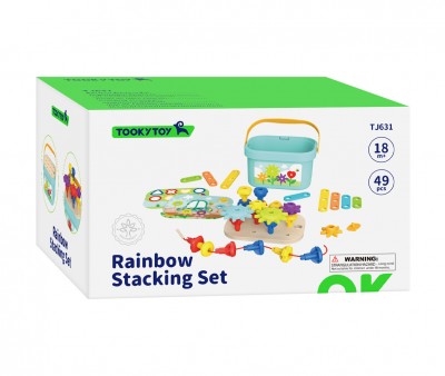 Gioco Impilabile Multiattività Arcobaleno
