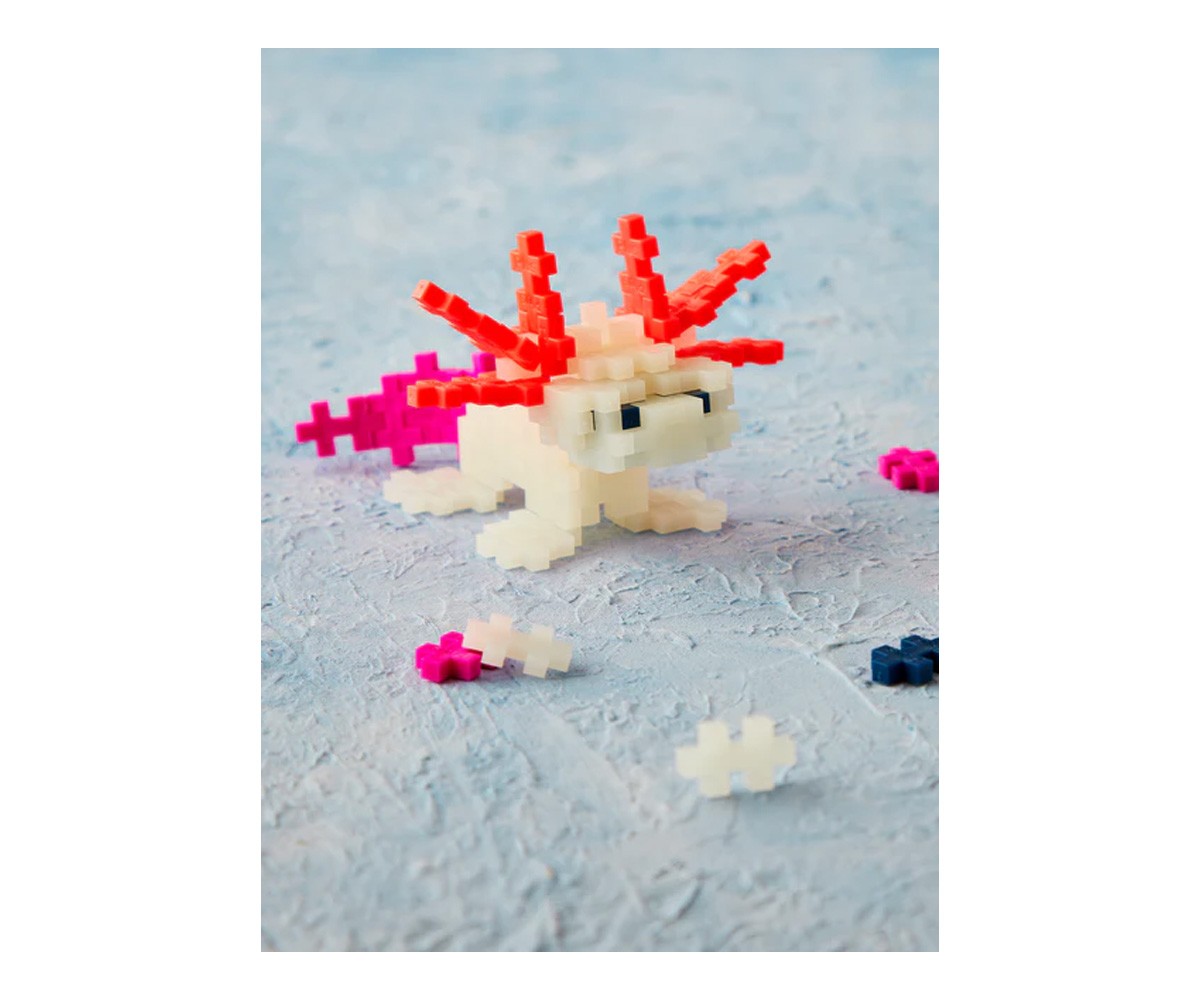 Tubo Axolotl brilha no escuro 100 peças