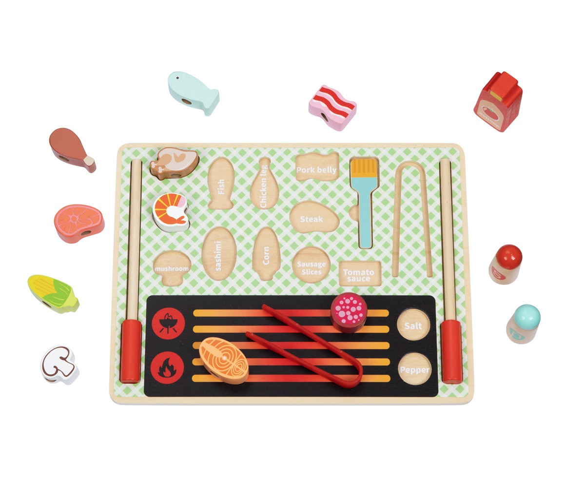 Conjunto de churrasco