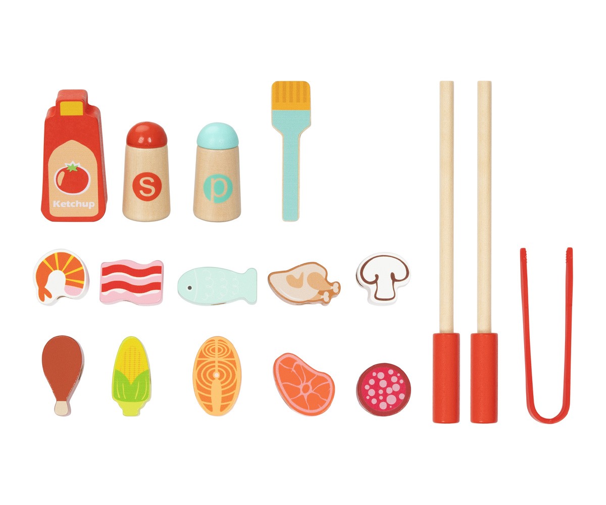 Conjunto de churrasco