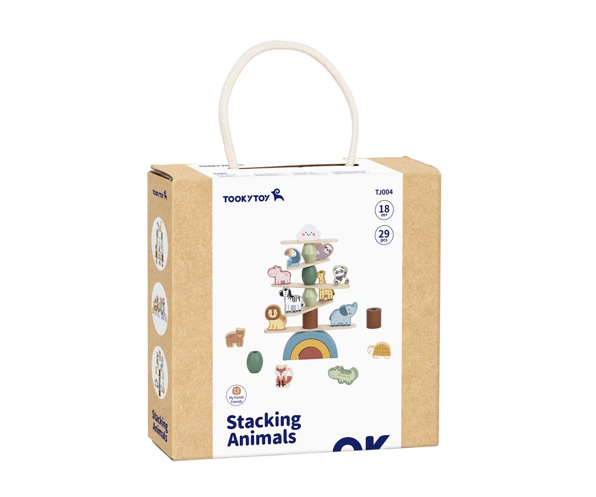 Jogo de empilhamento de animais My Forest Friends