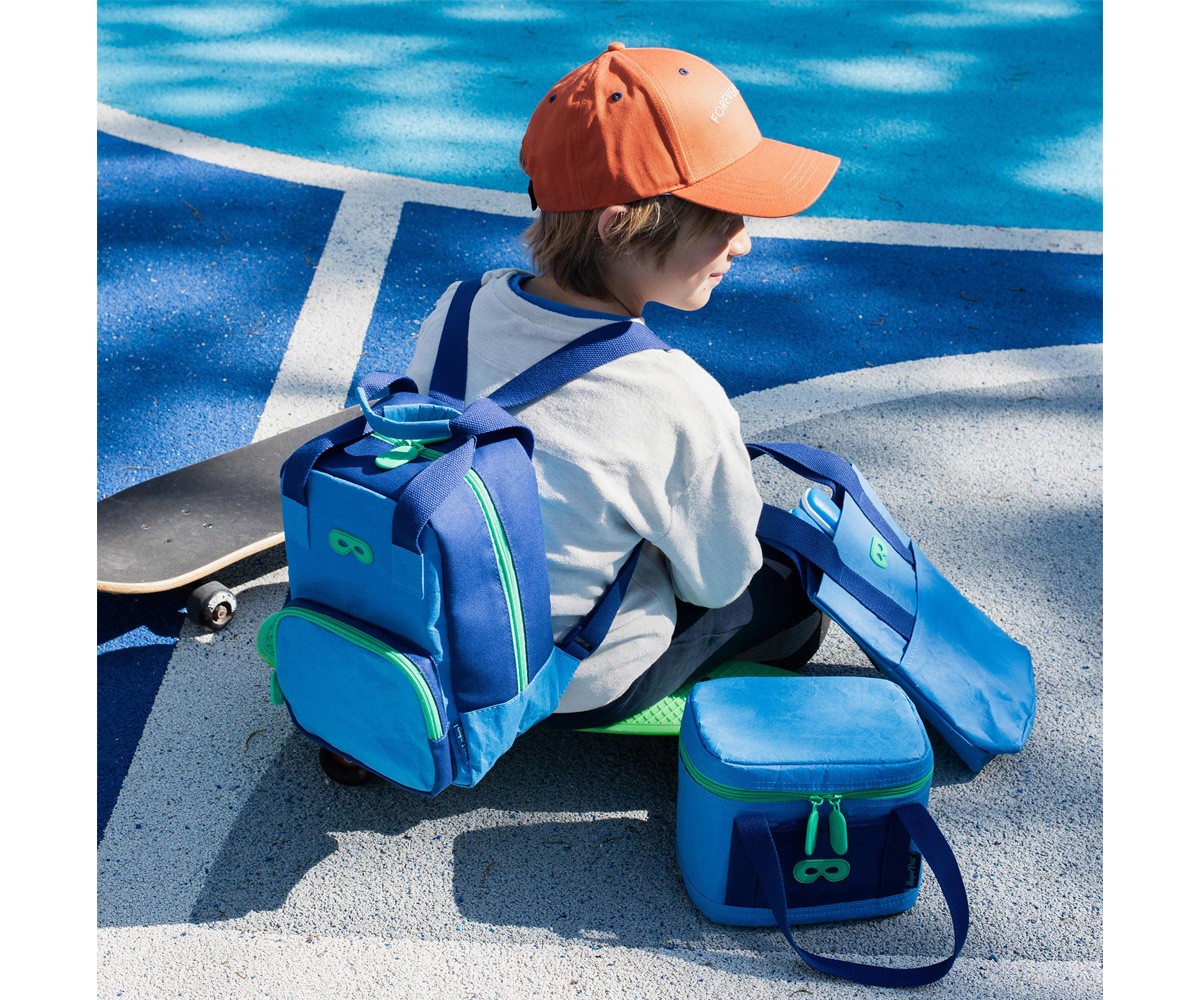 Borsa Tote Piccola Ecologica Pepito Navy Blue