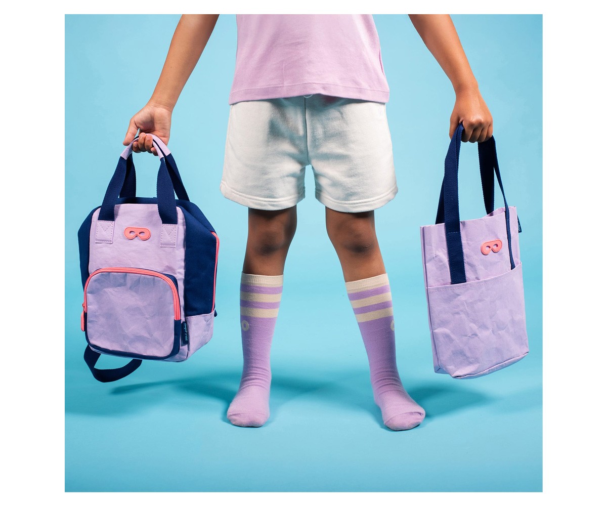 Borsa Tote Piccola Ecofriendly Pepito Lilac