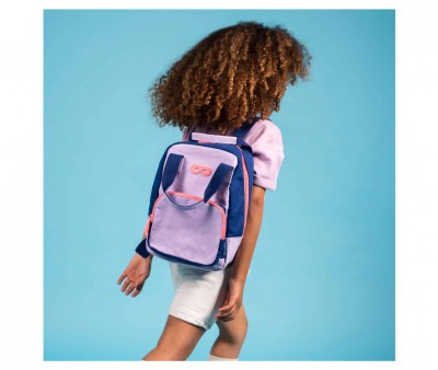 Mochila Infantil Ecofriendly Lilac Billy Personalizable