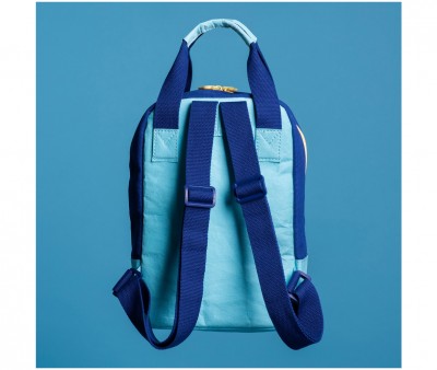 Mochila Infantil Ecofriendly Azure Billy Personalizable