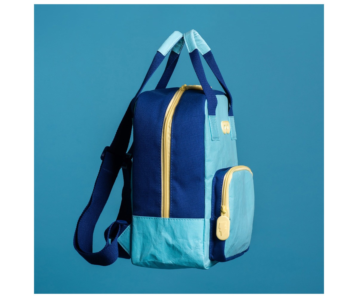 Mochila infantil personalizável Azure Billy ecológica