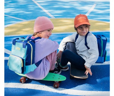 Mochila Infantil Ecofriendly Azure Billy Personalizable