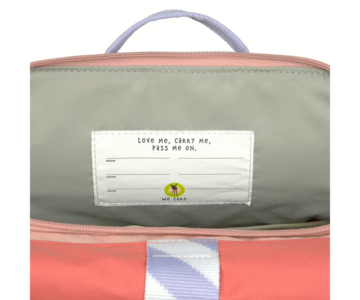 Mochila Escolar Mediana Rolltop Sunny Explorer Rose / Pink