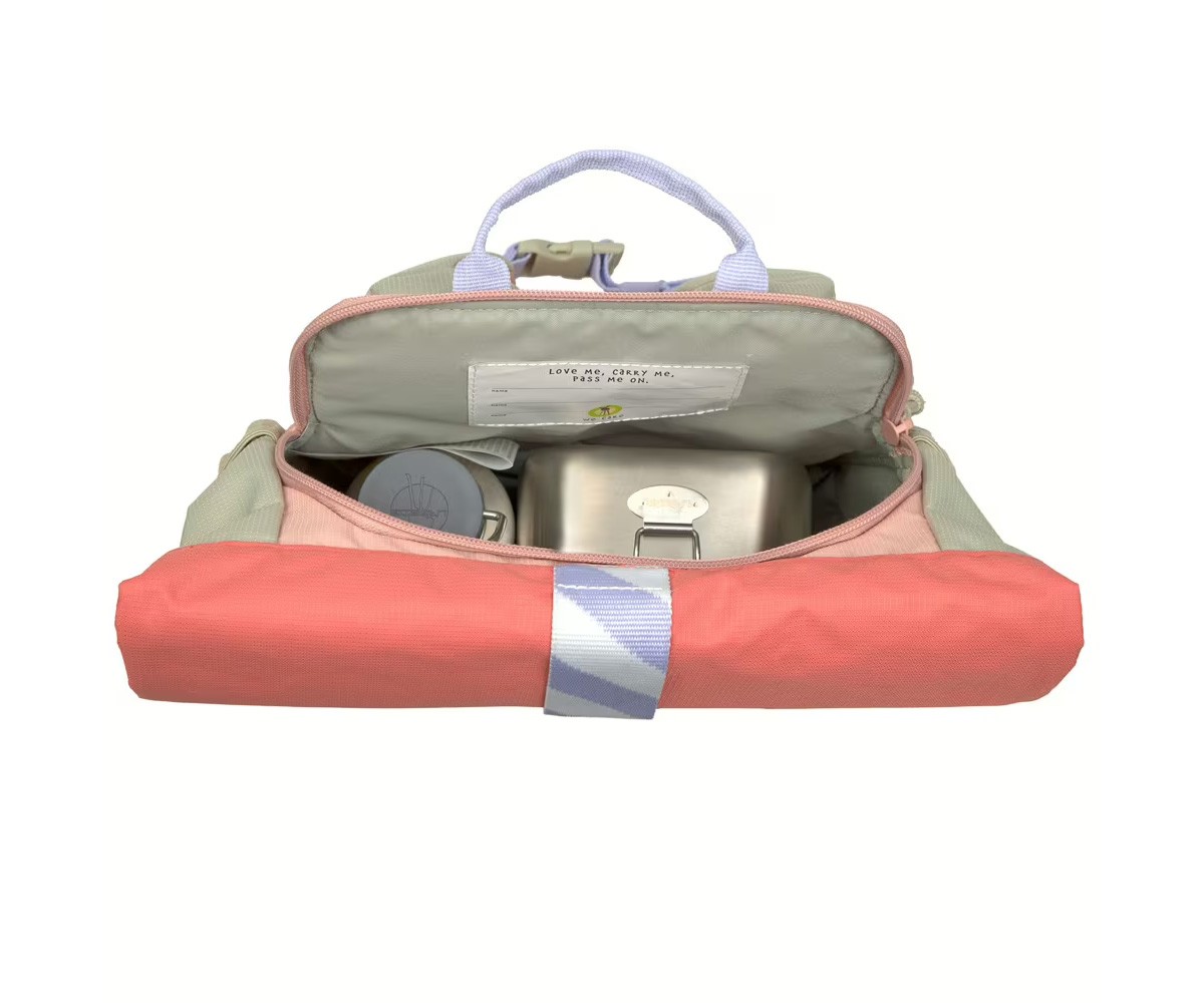 Mochila infantil Sunny Explorer Rose/Pink Mini Rolltop