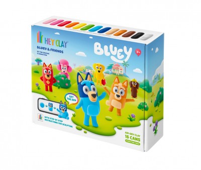Bluey and Friends Interactive Playdough (15 potes)