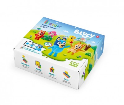Plastilina Interattiva Bluey and Friends (15 vasetti)