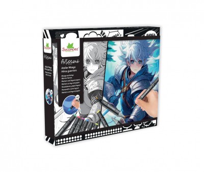 Caja Creativa Manga Héros Guerriers
