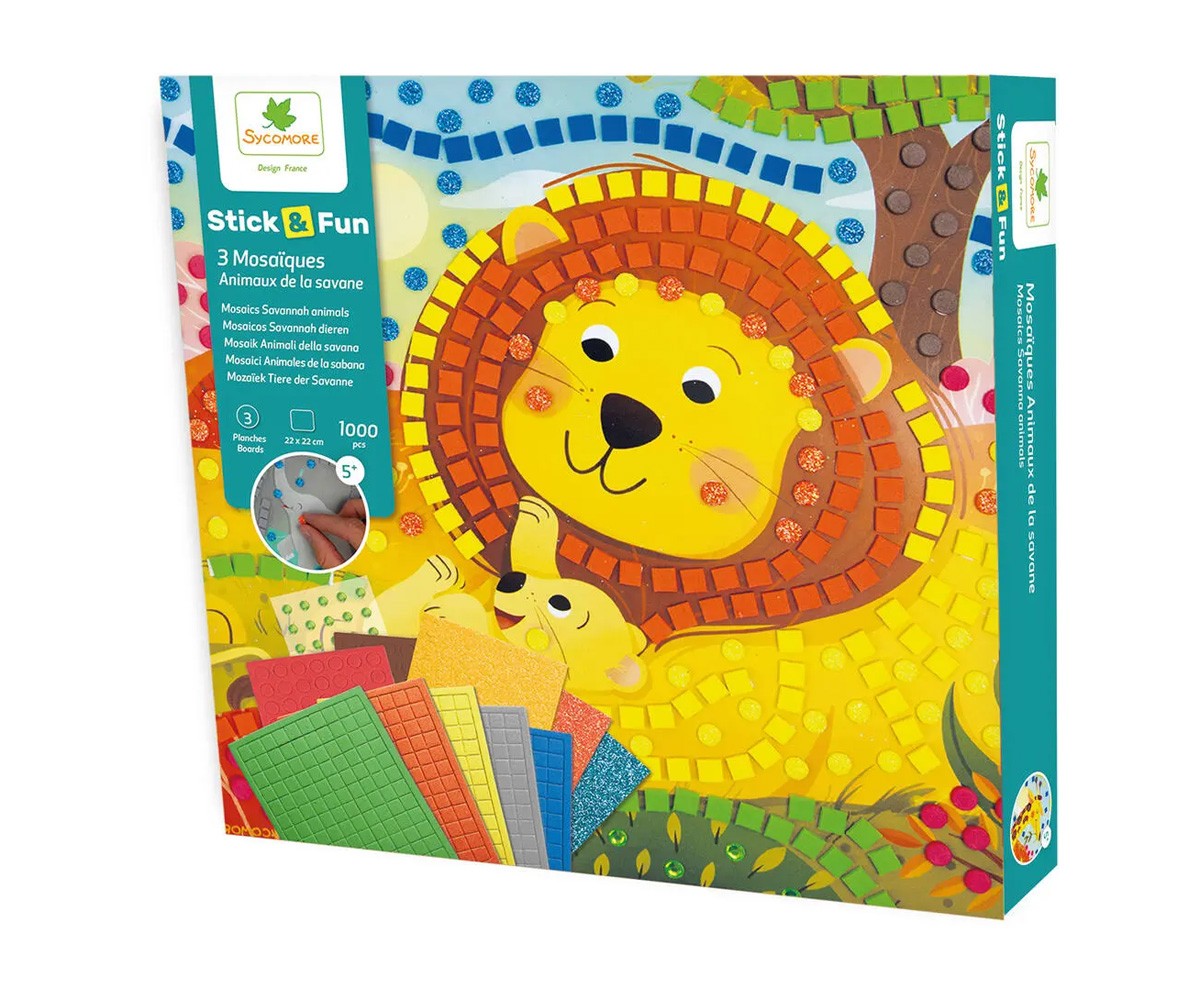 Mosaico Animales de la Savana
