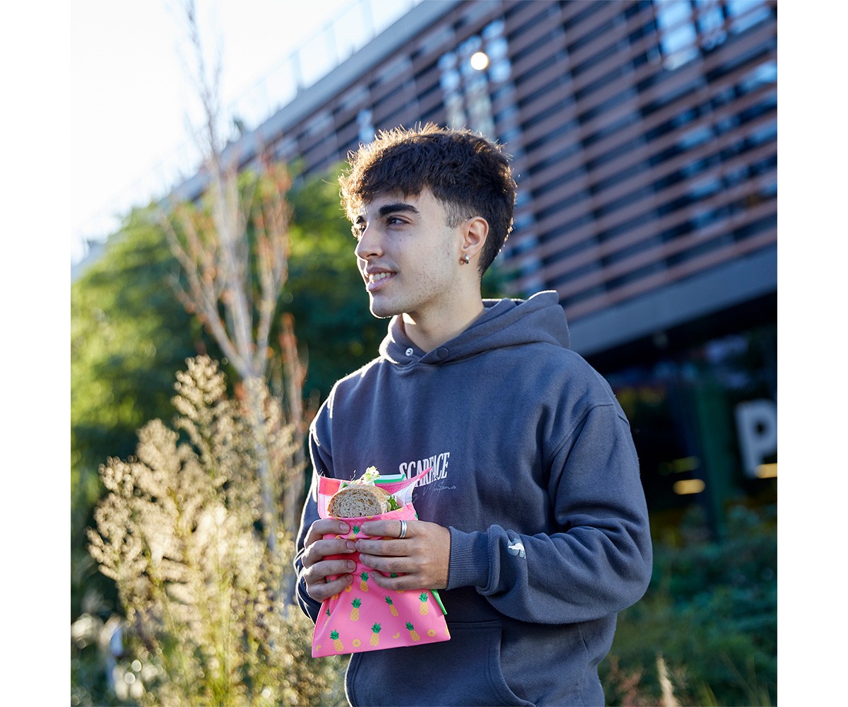 Porta Alimenti Snack n'Go Orange
