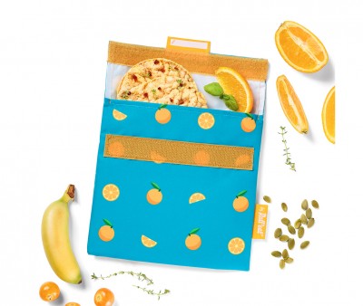 Porta Alimentos Snack'n Go Orange